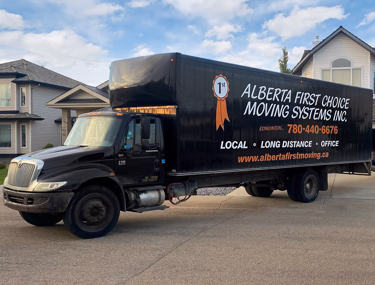 Alberta First Choice Moving Truck